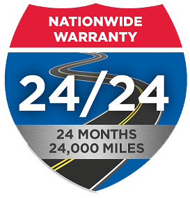 TechNet 24-month/24,000-mile nationwide warranty badge